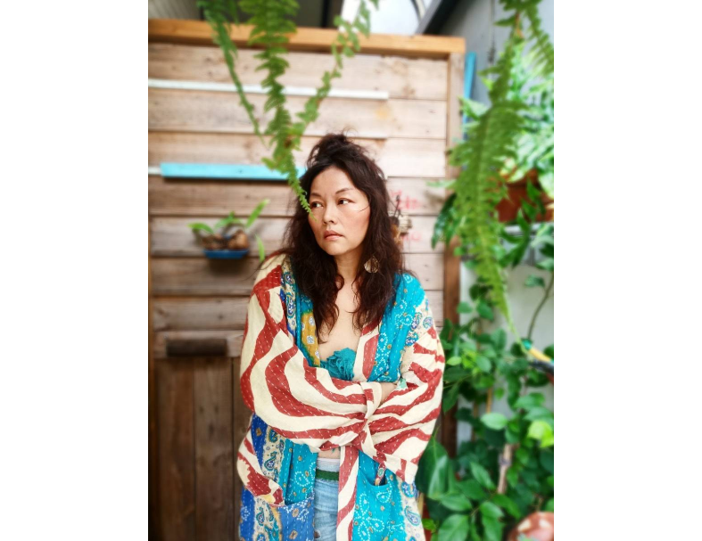 甘達KIMONO/ 海藍紅珊瑚 2