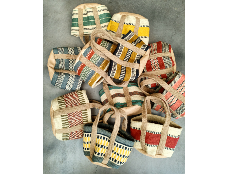 田園鄉村系列 │小款農莊麻編包 │ 1