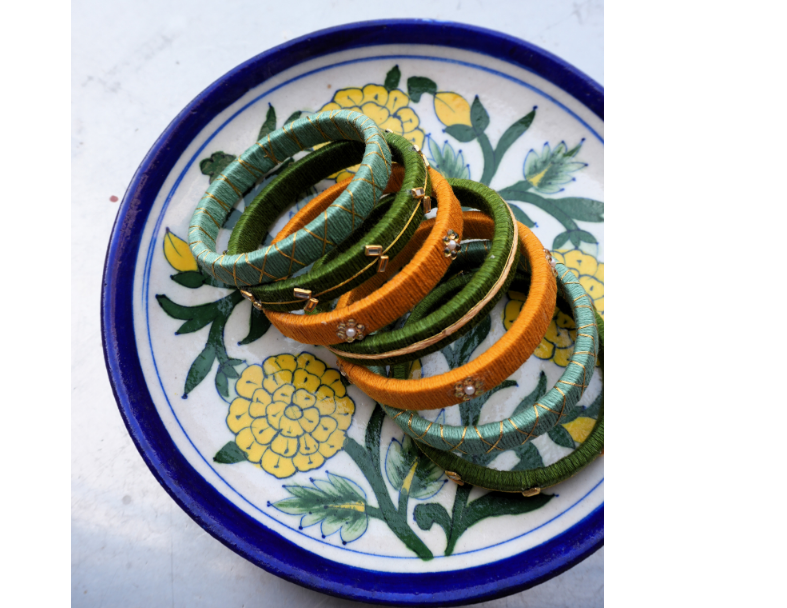 Bliss 豐繞手環*木綠芥黃 2