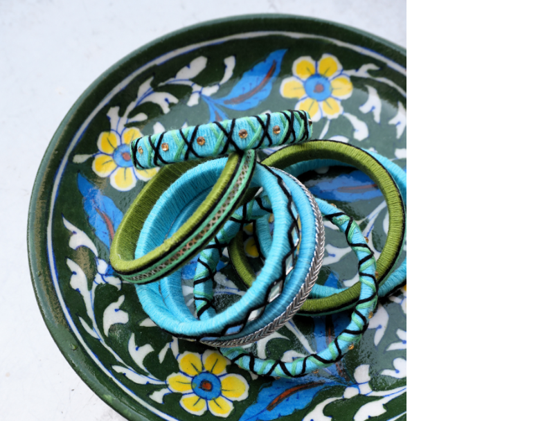 Bliss 豐繞手環*藍黑綠 4