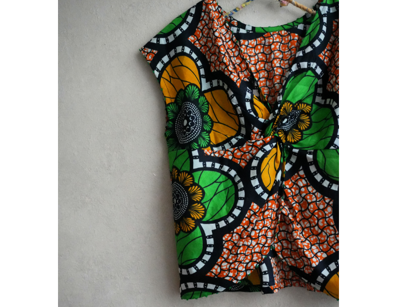 AFRICA CROSS BLOUSE* 2