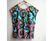 AFRICA CROSS BLOUSE*金黃扶桑