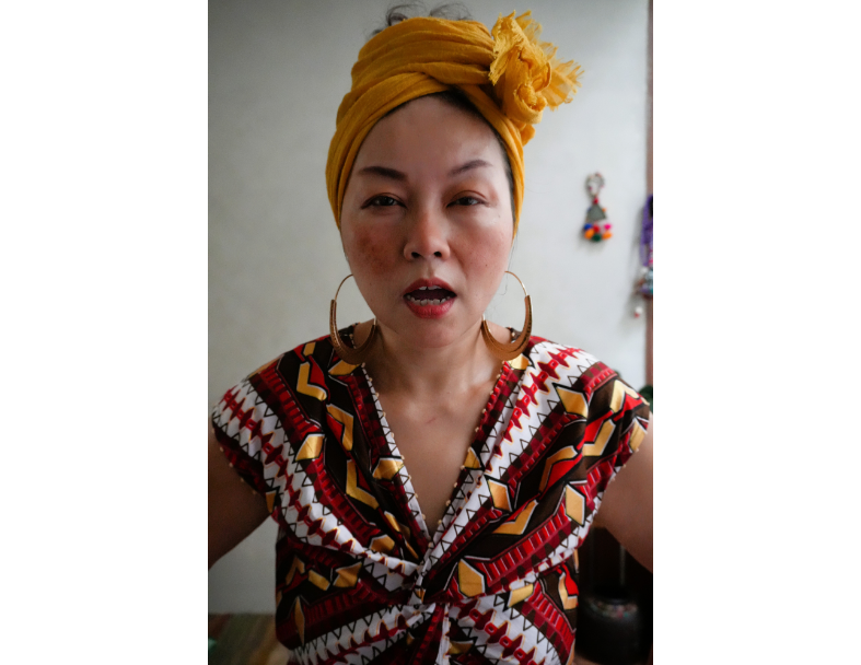 AFRICA CROSS BLOUSE* 金黃上量 6