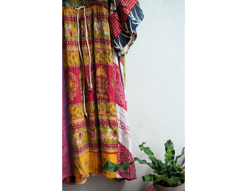 Kantha Gauze 棉紗老甘達洋裝*4 2