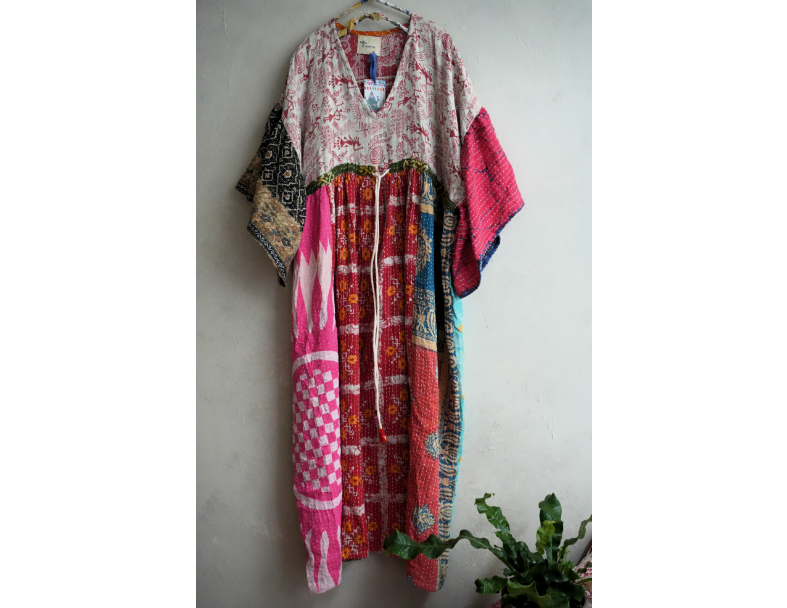 Kantha Gauze 棉紗老甘達洋裝* SOLD  2