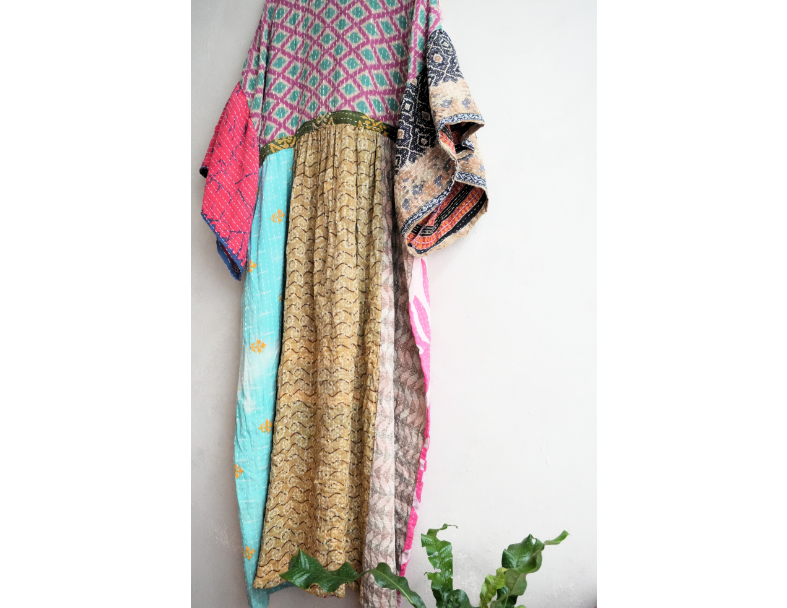 Kantha Gauze 棉紗老甘達洋裝* SOLD  5