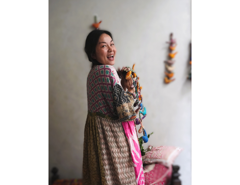 Kantha Gauze 棉紗老甘達洋裝* SOLD  4