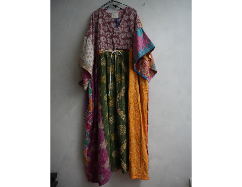 Kantha Gauze 棉紗老甘達洋裝*B2*SOLD 2