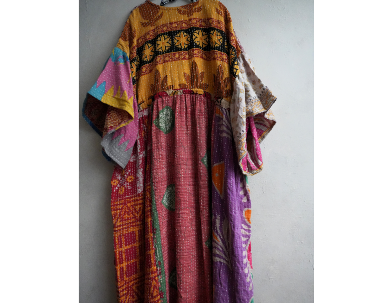 Kantha Gauze 棉紗老甘達洋裝*B2*SOLD 5