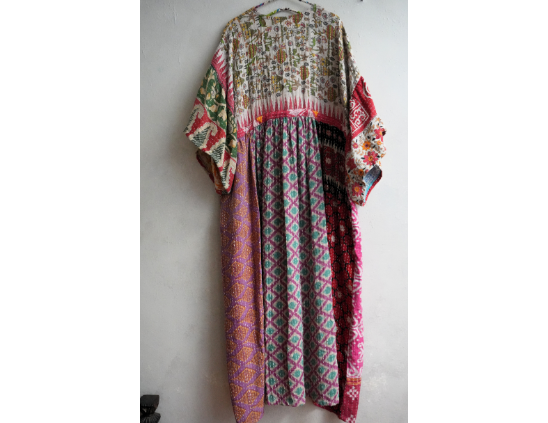 Kantha Gauze 棉紗老甘達洋裝*B3*SOLD 5