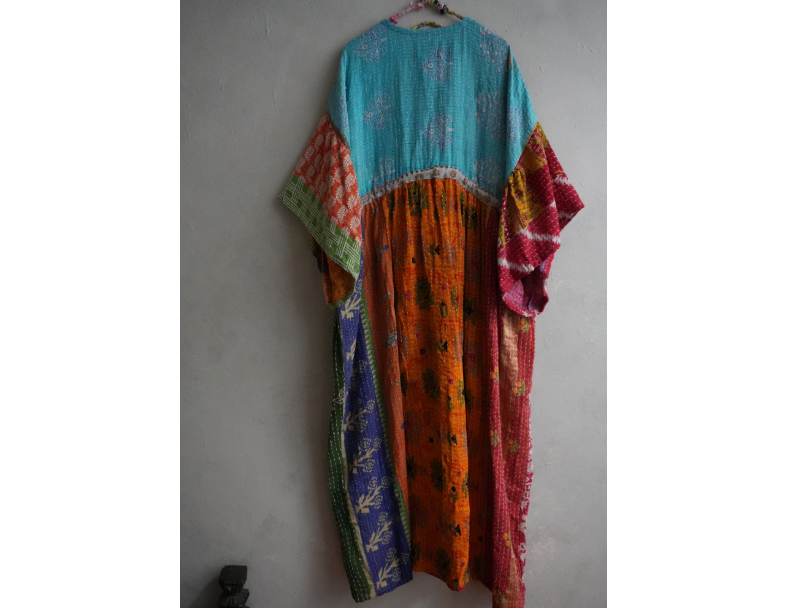 Kantha Gauze 棉紗老甘達洋裝*B8*SOLD 5