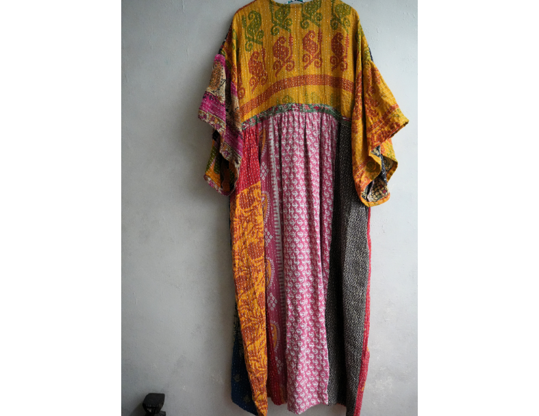 Kantha Gauze 棉紗老甘達洋裝*B1*SOLD 4