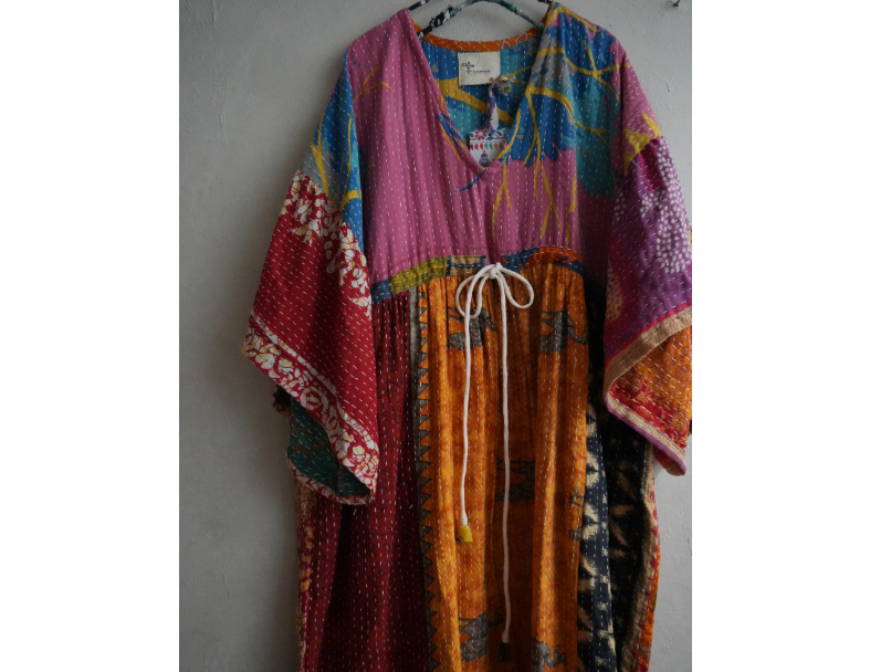 Kantha Gauze 棉紗老甘達洋裝*B4*SOLD 2