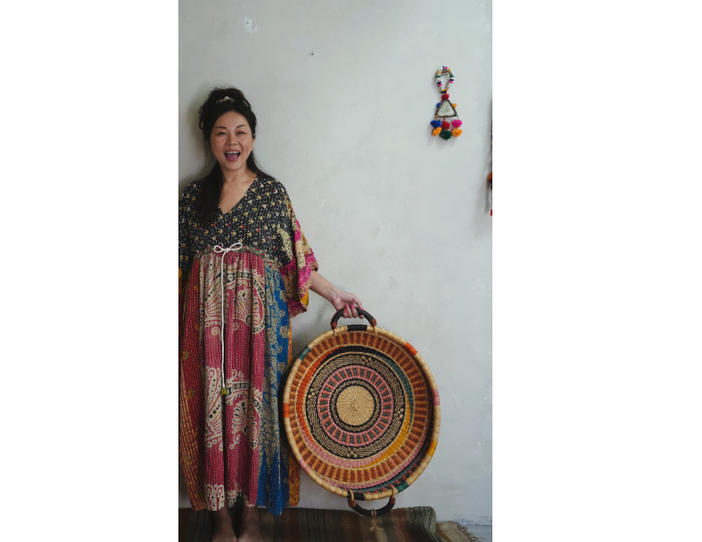 Kantha Gauze 棉紗老甘達洋裝*B1*SOLD 6