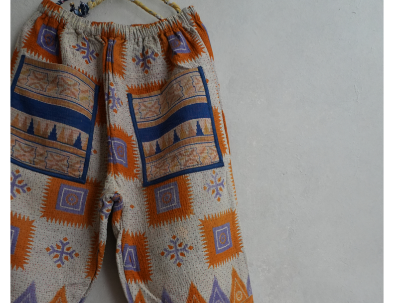 kantha 老甘達口袋褲*CUBE ORANGE 5