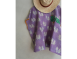 kantha Hindi 木印寬版上衣*薰衣紫