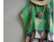 kantha Hindi 木印寬版上衣*青綠