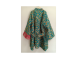 甘達Kimono / 藍花紅袖 *SOLD