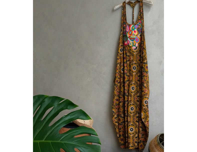 卡蜜拉袋子洋裝*薑 /BOHO SUMMER SALE 1