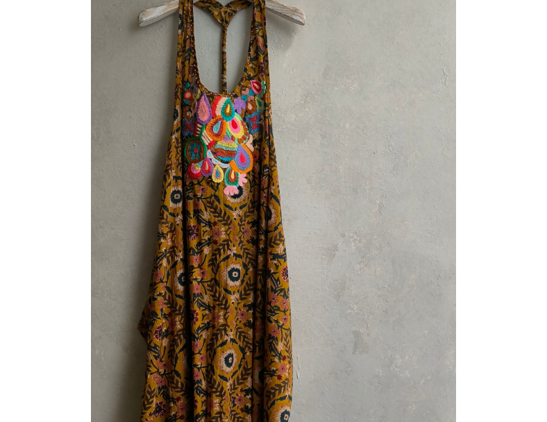 卡蜜拉袋子洋裝*薑 /BOHO SUMMER SALE 2