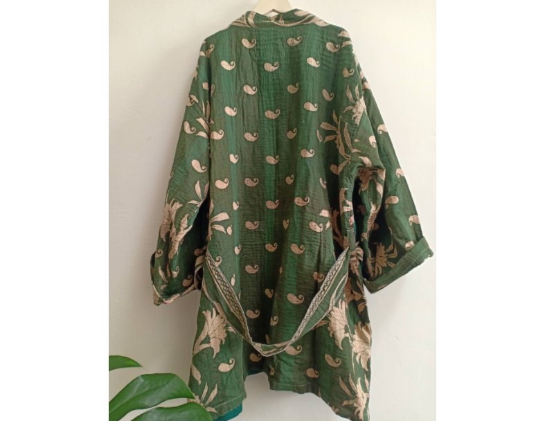 甘達 KIMONO / 青苔綠原 5