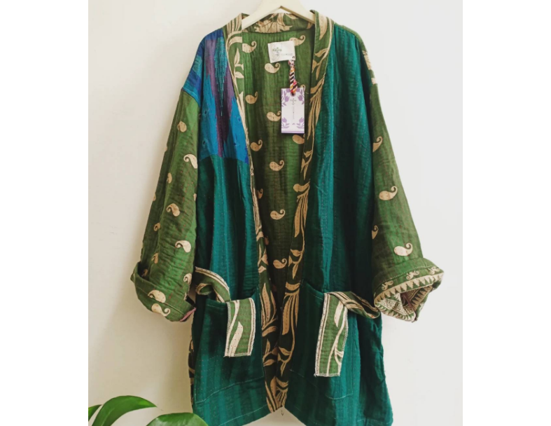 甘達 KIMONO / 青苔綠原 4