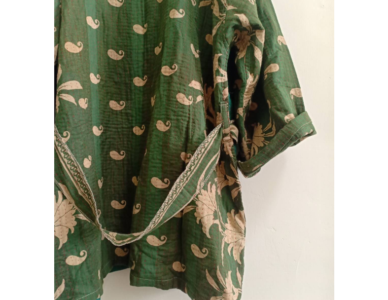 甘達 KIMONO / 青苔綠原 7