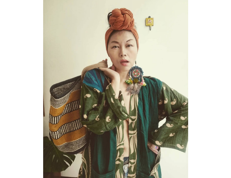 甘達 KIMONO / 青苔綠原 6