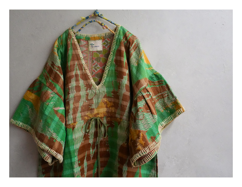 Kantha 老甘達玫瑰長洋*迷茶綠 5