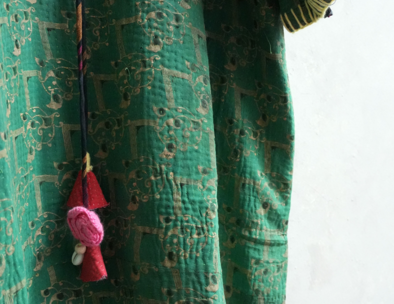 Kantha老甘達玫瑰長洋*純綠 2