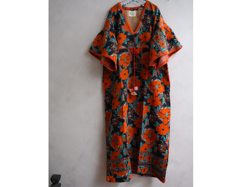 Kantha 老甘達玫瑰長洋*橘 3