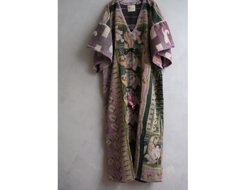 kantha 老甘達玫瑰長洋*紫芋 2