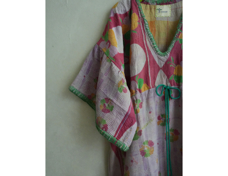 Kantha 老甘達洋裝*舊粉圈圈 2