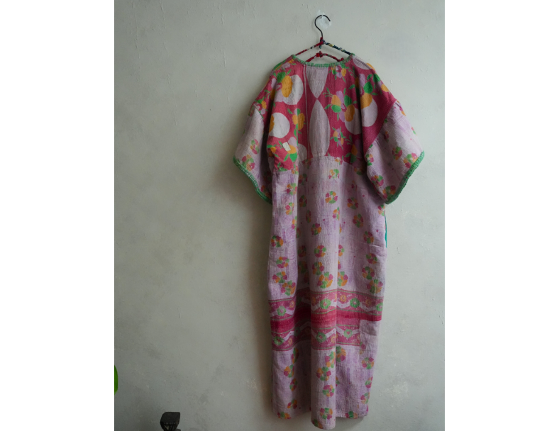 Kantha 老甘達洋裝*舊粉圈圈 4