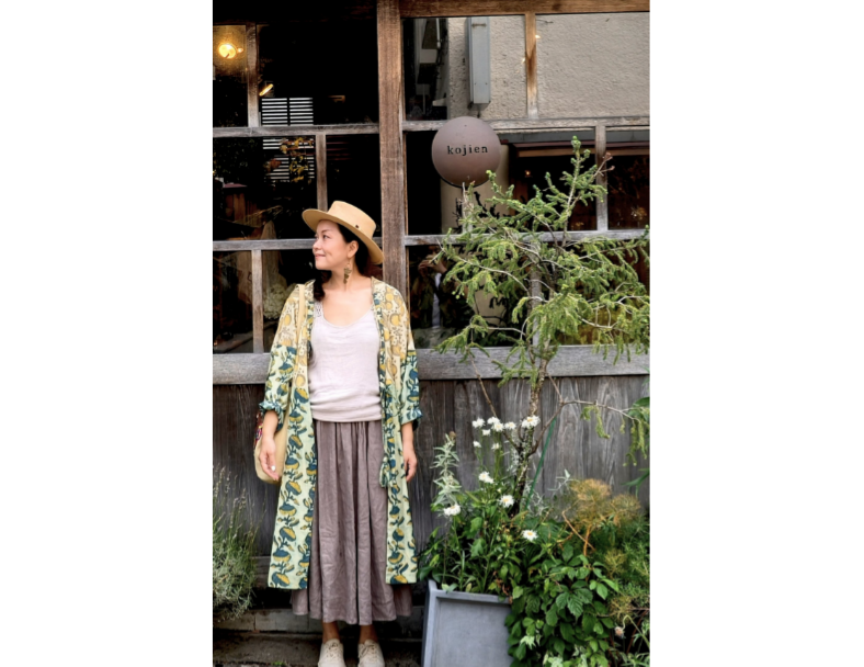 泥染手印長罩衫*綠 4