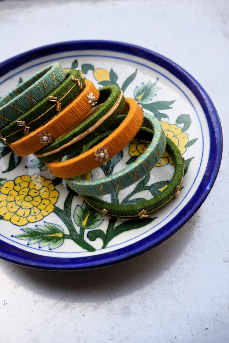 Bliss 豐繞手環*木綠芥黃