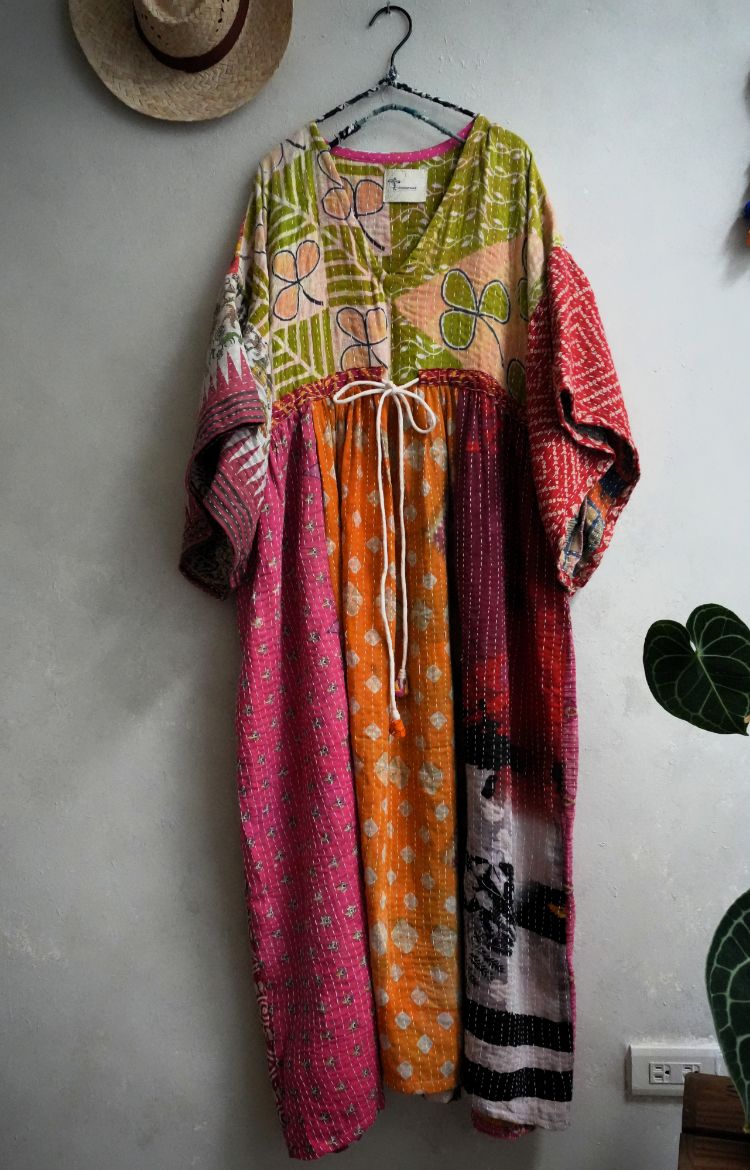 Kantha Gauze 棉紗老甘達洋裝 *1