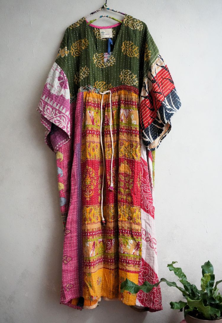 Kantha Gauze 棉紗老甘達洋裝*4