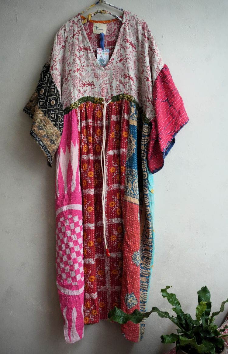 Kantha Gauze 棉紗老甘達洋裝* SOLD
