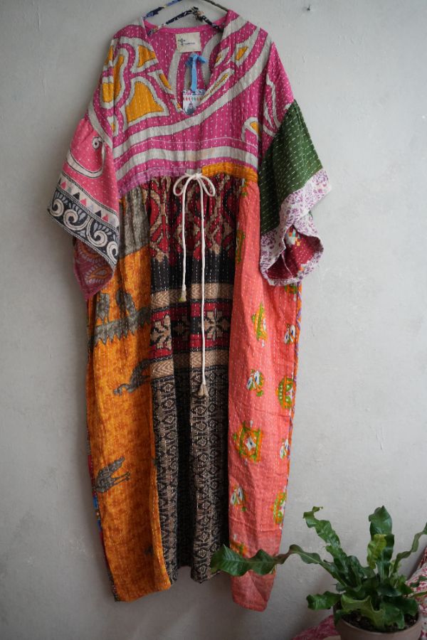 Kantha Gauze 棉紗老甘達洋裝*6