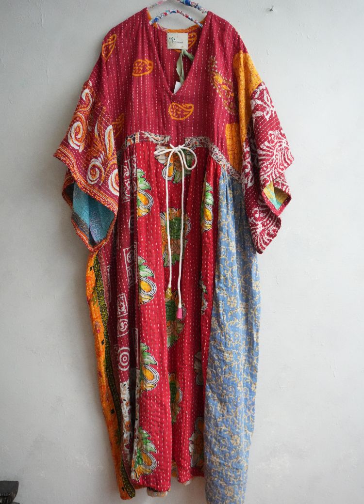 Kantha Gauze 棉紗老甘達洋裝*B5