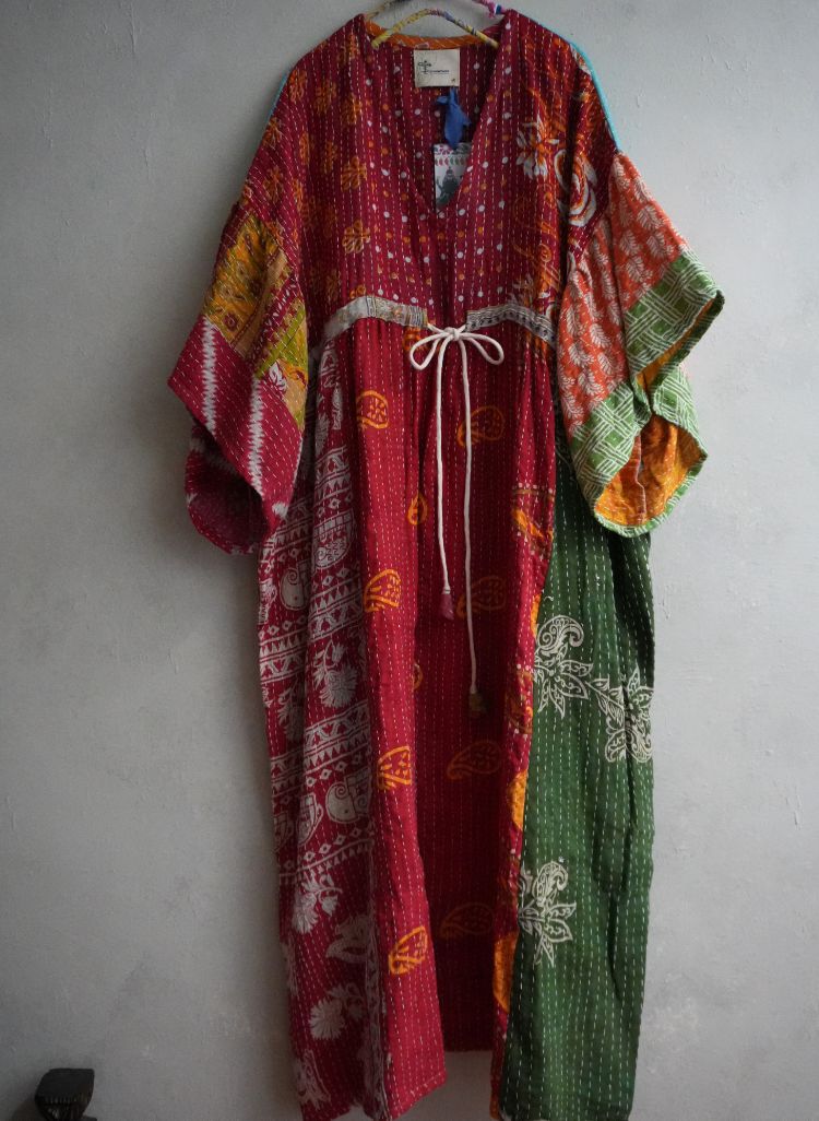 Kantha Gauze 棉紗老甘達洋裝*B8*SOLD
