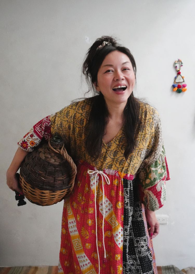 Kantha Gauze 棉紗老甘達洋裝*B3*SOLD