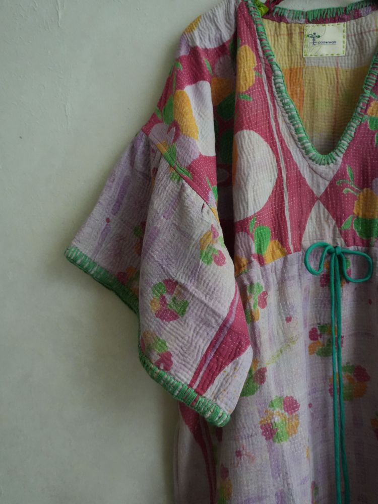 Kantha 老甘達洋裝*舊粉圈圈