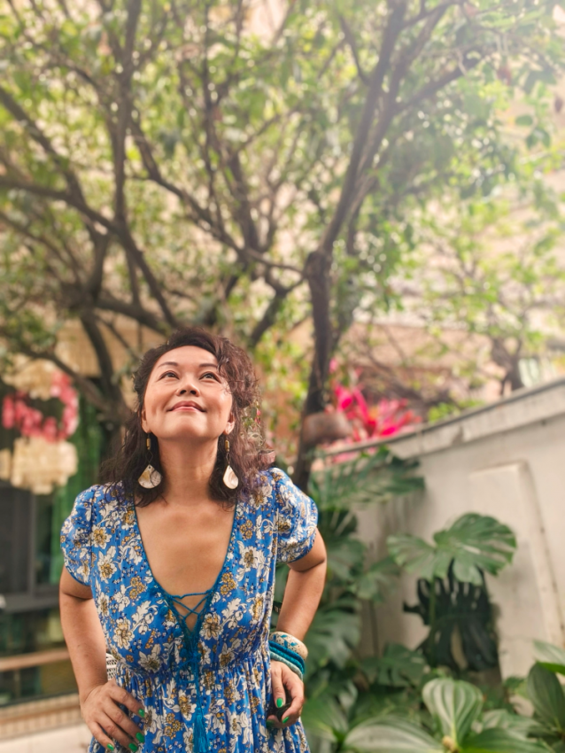 非洲V領長洋 / 藍晶菊 /BOHO SUMMER SALE