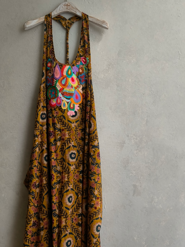 卡蜜拉袋子洋裝*薑 /BOHO SUMMER SALE