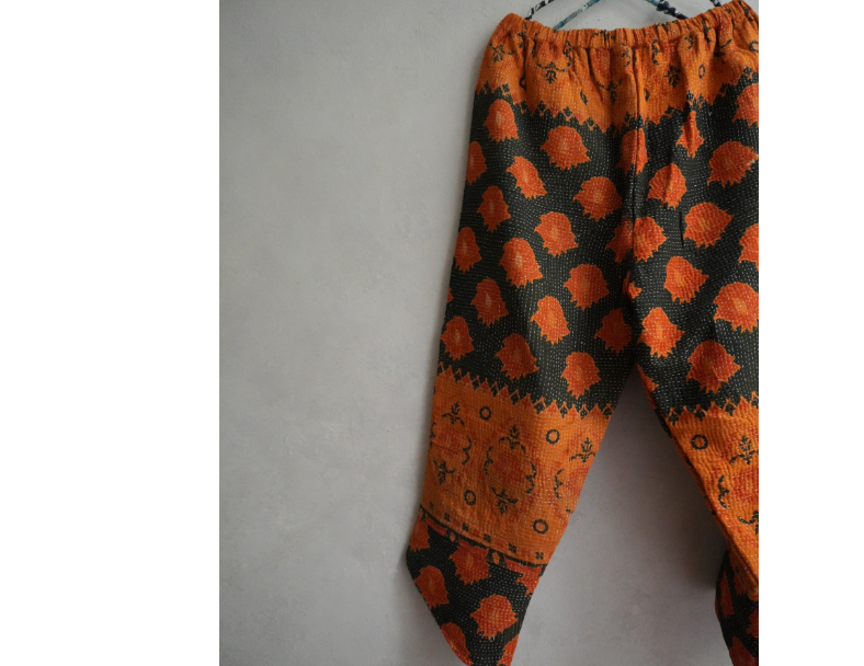 kantha 老甘達口袋褲*暖橘 4