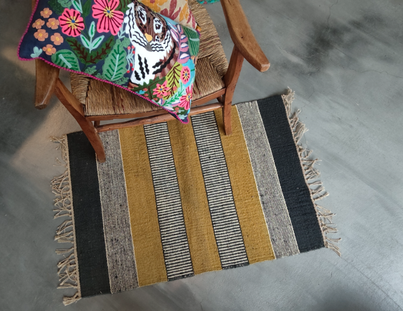 經典薑黃.農莊毯 1