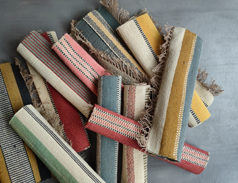 白油菜黃.農莊毯 4